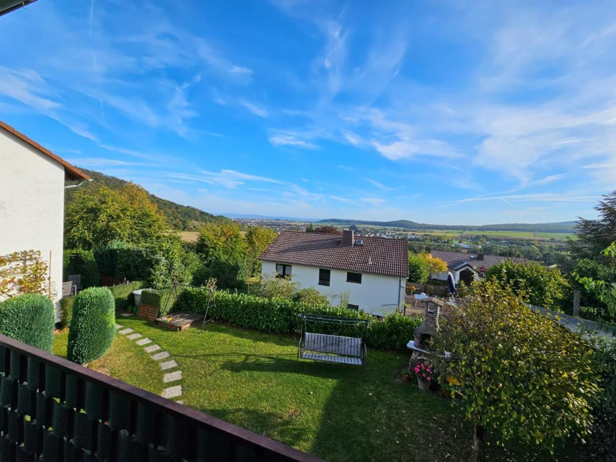 Ferienwohnung Talblick Ahnatal 外观 照片